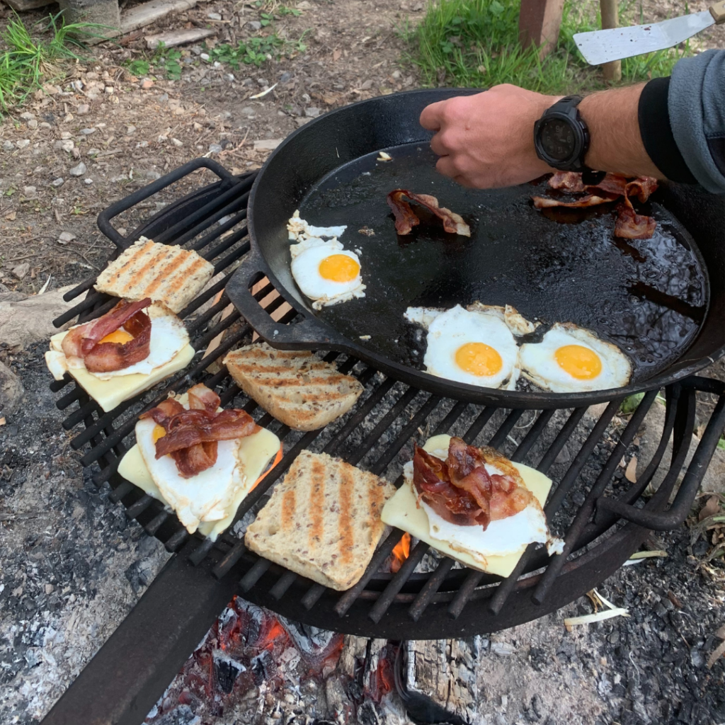 friluftsliv, mad over bål, bålmad